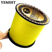 ✷ YEMIHT 500M 300M 100M Multicolour PE Braided Wire 4 Strands 10 -120lb Multifilament Japanese Fishing Line