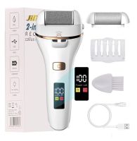 ZZOOI NEW Electric Pedicure Tools Foot Care File Leg Heels Remove Hard Cracked Dead Skin Remover Feet Clean Care Machine LED display