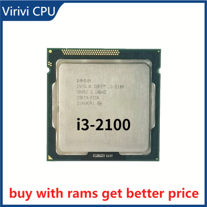 PC In Core i32100 i3 2100 Processor 3M Cache 3.1GHz LGA 1155 65W