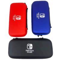 NEW EVA Carrying Case for Nintendo Switch OLED Protective Case Storage Bag Cover for Switch OLED Console Travel Portable Pouch LED Strip Lighting