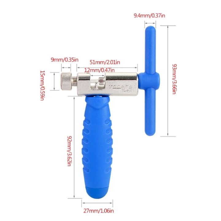 เครื่องแยกโซ่จักรยานโซ่จักรยานหมุดสำหรับซ่อมจักรยานเครื่องถอดข้อต่อโซ่จักรยานที่ตัดลิงก์จักรยาน
