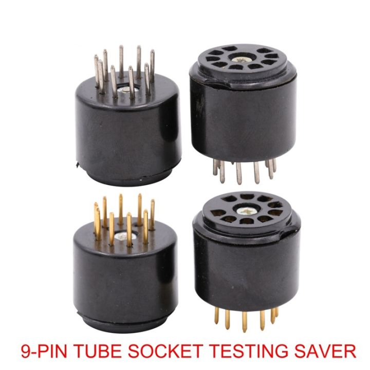 9pin-vacuum-tube-socket-testing-saver-for-6dj8-12ax7-ecc83-b339-cv492-6l13-12au7-ecc82-b329-hifi-tube-amp