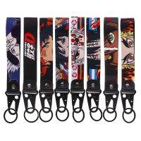 Berserk Viking Car Keychain Keyring Jujutsu Kaisen Lanyard Anime Accessories Keychains Keys Holder Fashion Jewelry Original Gift Key Chains