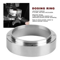 Aluminum Magnetic Coffee Powder Ring Intelligent Dosing Bowl Funnel Portafilter Accessories