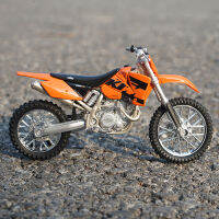 Welly 1:18 KTM 450 SX Racing รถจักรยานยนต์รุ่น Diecast โลหะของเล่นรถจักรยานยนต์รุ่นจำลองคอลเลกชันของเล่นเด็ก Gift