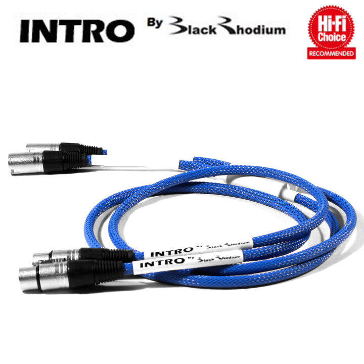 black-rhodium-intro-xlr-interconnect-1meter-pair-ของแท้ศูนย์ไทย-ร้าน-all-cable