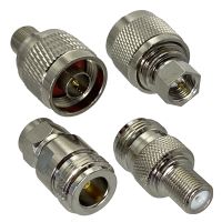 1pcs Adapter N to F TV Male Plug Female Jack RF Coaxial connector For TV Antenna Wire Terminals