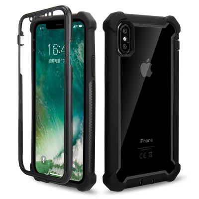 Shockproof Bumper Transparent Clear PC Phone Case For iPhone 14 13 12 11 Pro Max 6 6S 7 8 Plus X XR XS Max SE Acrylic Back Cover