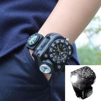 「Dark blue watch」3-In-1กลางแจ้งราวตากผ้าแบบชาร์จไฟได้