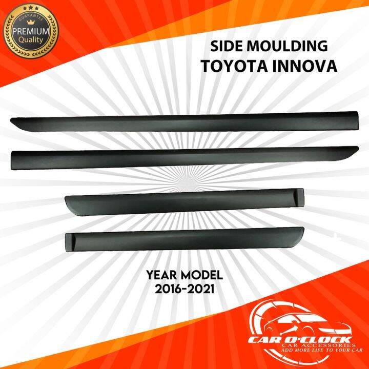 Toyota Innova Side Door Moulding Black (20162022) Lazada PH