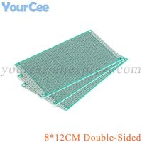 5pcs 8X12cm 8*12cm Double Side Prototype pcb Breadboard Universal Printed Circuit Board for Arduino 1.6mm 2.54mm Glass Fiber