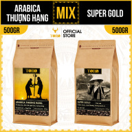 [1KG] Bộ Mix Cà Phê Bột Toro Arabica Thượng Hạng & Toro Super Gold Nguyên Chất 100% 500GR Gói TORO FARM thumbnail