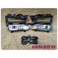 ไฟตัดหมอก สปอร์ตไลท์ ALMERA LED 2020 foglamp sportlight nissan almera new 2020 led ทรงห้าง***** **ส่งไวจบในที่เดียว**