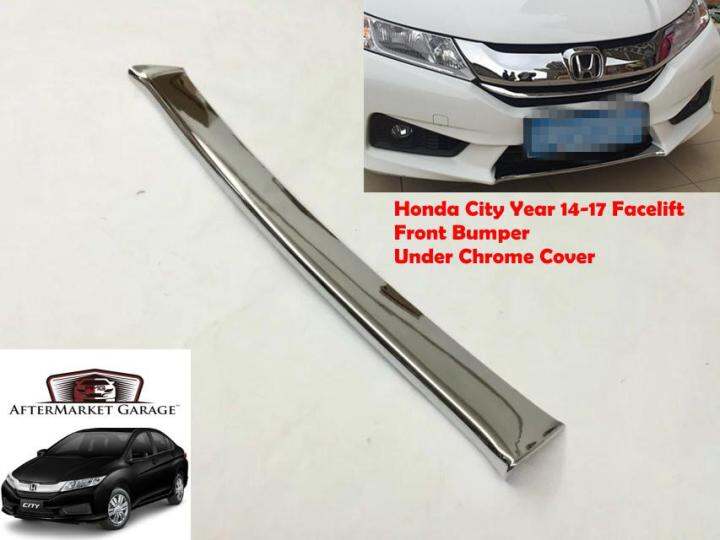 Honda City GM6 Front Bumper Under Cover Chrome For Year 14 to 17 ...