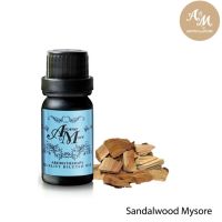 Aroma&amp;More  Sandalwood Essential oil dilute 10% น้ำมันหอมระเหยแซนเดิลวูด ชนิดเจือจาง 10%  Mysore, India ขนาด 10/30/100ML