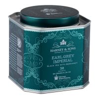 Harney&amp;Sons Earl Grey Imperial ชาเอิร์ลเกรย์ รสชาติดั้งเดิมแบบราชวงศ์อังกฤษ ชาดำ ผสมชาอู่หลง กลิ่นซิตรัสโดดเด่น