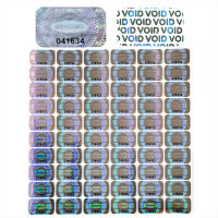 00 pcs Security Seal Tamper Proof Stickers Holographic Warranty Void Label with Serial Number Adhesive labels