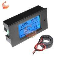 เครื่องทดสอบแรงดันไฟฟ้า AC 80-260V DC 6.5-100V 50A 20A 100A ที่วัดแรงดันไฟฟ้า LCD ดิจิตอลแอมมิเตอร์ไฟฟ้ากิโลวัตต์วัตต์