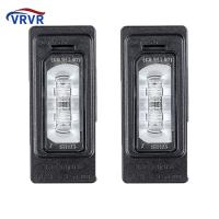 4G0943021 2 Pcs/ set LED License Plate Lamp For A1 A3 A4 A5 A6 A7 Q3 Q5 TT For 2010 2014