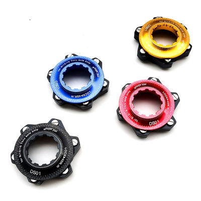 จักรยาน Centerlock ถึง6-Hole Adapter Mountain Bike Hub Center Lock Conversion 6 Bolt Disc ke Rotor Bike Accessoires