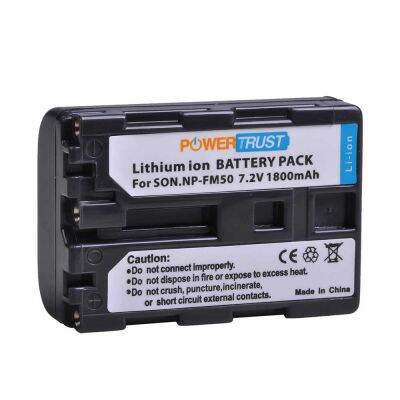 2X1800MAh NP-FM50 NPFM50 Pack สำหรับ NP-FM50 NP-FM30 NP-FM51 NP-QM50 NP-QM51 NP-FM55H และ M ประเภท Series