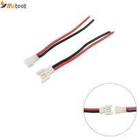 10pcs/lot Battery Cable Male Female For SYMA X5C X5SW Hubsan X4 H107 H107C/D H37 H8 Rc Helicopter (5 Pair)