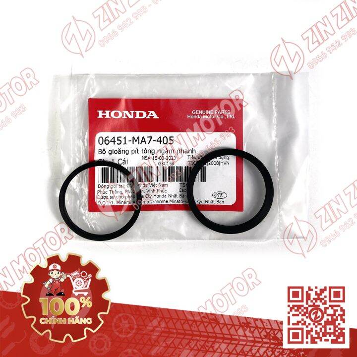 Bộ Gioăng, Ron Piston Ngàm Phanh Heo Dầu Thắng Trước Vario 160, Winner