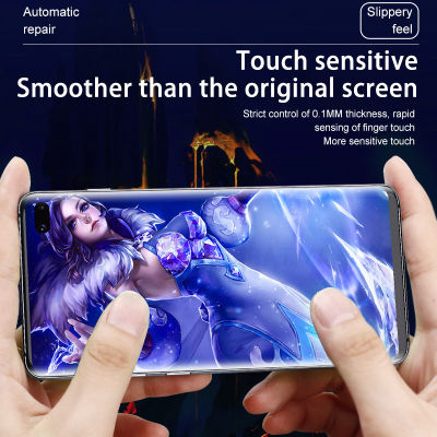 4Pcs Hydrogel ฟิล์มหน้าจอสำหรับ Samsung Galaxy S10 S20 S9 S8 Plus S22 S21 Ultra ป้องกันหน้าจอสำหรับ Note 20 9 10