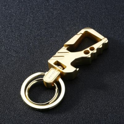 Car Keychain Anti-scratch Multi Key Chain Bottle Opener Snap Hook Auto Key Holder Keychains With Swivel Double Loops Key Ring