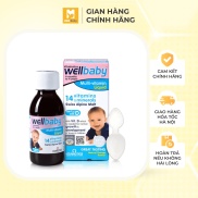 Vitamin tổng hợp Wellbaby Multi-vitamin Liquid 150ml tăng đề kháng