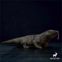 Komodo Dragon High Felity อนิเมะน่ารัก Plushie Iguana Gaint Lizard ของเล่นตุ๊กตาสัตว์เสมือนจริงตุ๊กตายัดไส้ของเล่น Kawai