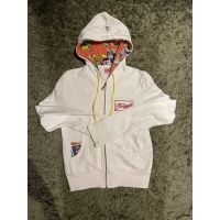 Authentic FIORUCCI White Coat With Hooded Pattern Size S