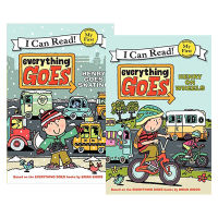 Collins vehicles series 2 English original picture books everything goes I can read series