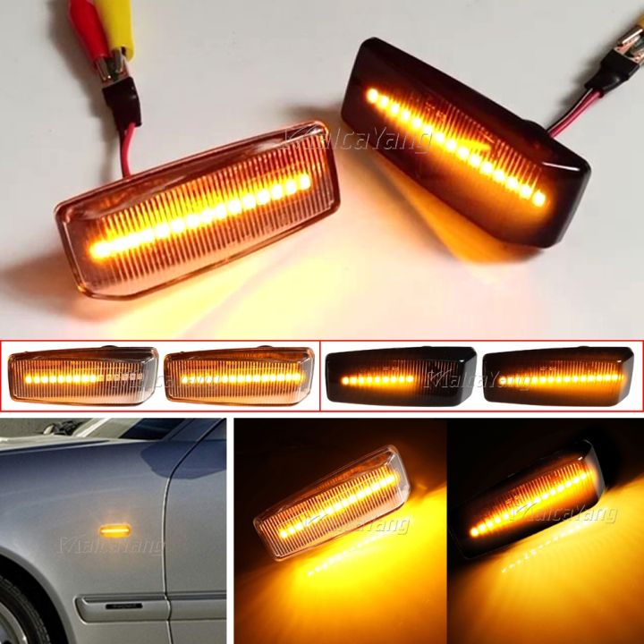 2pcs-turn-signal-dynamic-side-marker-light-led-flowing-water-flasher-lamp-for-mercedes-benz-w201-190-w202-w124-w140-r129-sl-clas