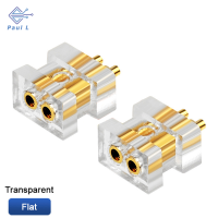 【Paul L】 1คู่0.75  78 Double Needle SOCKET UE QDC CUSTOM DIY ซ่อมหูฟังแบบแบน/นูน/Notch FEMALE SOCKET Compatible 0.7-0.8ขาชายเข้ากันได้กับซ็อกเก็ตหญิง0.78 FLAT/Notch/Notch