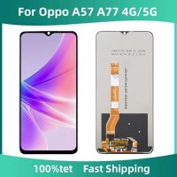 Original For Oppo A57 4G/5G CPH2387 PFTM20 LCD Display Touch Screen Digitizer For Oppo A77 4G/5G LCD CPH2385 CPH2339 A77s LCD