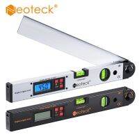 Neoteck 0~225° Digital Protractor Spirit Level Angle Finder Gauge Meter Digital Angle Finder Electronic Protractor LCD Display