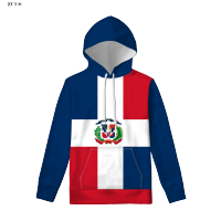 2023 New Dominic Custom Long Sleeve Hoodie Name Dma Sweater Flag of Spain Dominic Republic Printed Clothing Picture popular