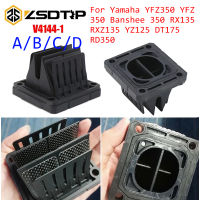 ZSDTRP V4144-1 Intake คาร์บอนไฟเบอร์ Reed วาล์วสำหรับ Yamaha YFZ350 YFZ 350 Banshee 350 RX135 RXZ135 YZ125 DT175 RD350