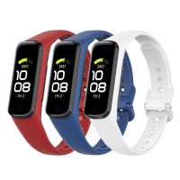 [Hot K] สายซิลิโคน3ชิ้นสำหรับ Samsung Galaxy Fit สายสำรองสายรัดข้อมืออัจฉริยะ R220 2ชิ้นสำหรับ Galaxy Fit Fit 2 R220