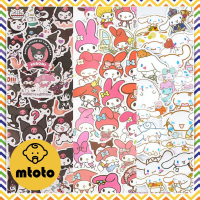 MTOTO (50 ชิ้น) สติ๊กเกอร์การ์ตูน PVC สติ๊กเกอร์ลายการ์ตูน กันน้ำ สติ๊กเกอร์เกาหลี สติ๊กเกอร์ตกแต่งไดอารี่ สติ๊กเกอร์ตกแต่ง สติ๊กเกอร์สวยๆ