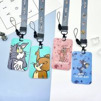 【CW】✘℗  Jerry Lanyard Credit Card ID Holder Student Men Boys Bank Bus Business Cover