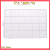 Samurry ✨Hot Sale✨ Car 24ช่องกล่องพลาสติกกรณีเครื่องประดับลูกปัดเก็บภาชนะ CRAFT Organizer