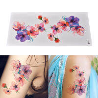 hedeguoji?Women Waterproof Temporary Fake Tattoo Sticker Watercolor Orchid Arm DIY Decals,