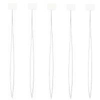 ✐✐ 5/10PCS Stainless Steel Long Needle Threaders Cross Stitch Sewing Threading Tools for Embroidery Floss Stitching DIY Hand Crafts