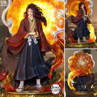 Figure ฟิกเกอร์ Princekin Studio จากเรื่อง Demon Slayer Kimetsu no Yaiba เดม่อน สเลเยอร์ คิเม็ตสึโนะไยบะ ดาบพิฆาตอสูร Tsugikuni Yoriichi สึกิคุนิ โยริอิจิ ซึกิคุนิ 1/6 สูง 40 cm ผู้ใช้ปราณตะวัน นักล่าอสูร งานปั้น พร้อมไฟ Resin Statue With LED โมเดล Model