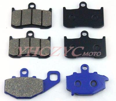 For KAWASAKI Z1000 03-06 ZX9R 02-04 motorcycle front and rear brake pads set