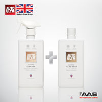 Autoglym Leather Cleaner 500 ml.น้ำยาทำความสะอาดเบาะหนังแท้  + Leather Care Balm 500 ml. น้ำยาเคลือบบำรุงหนังแท้