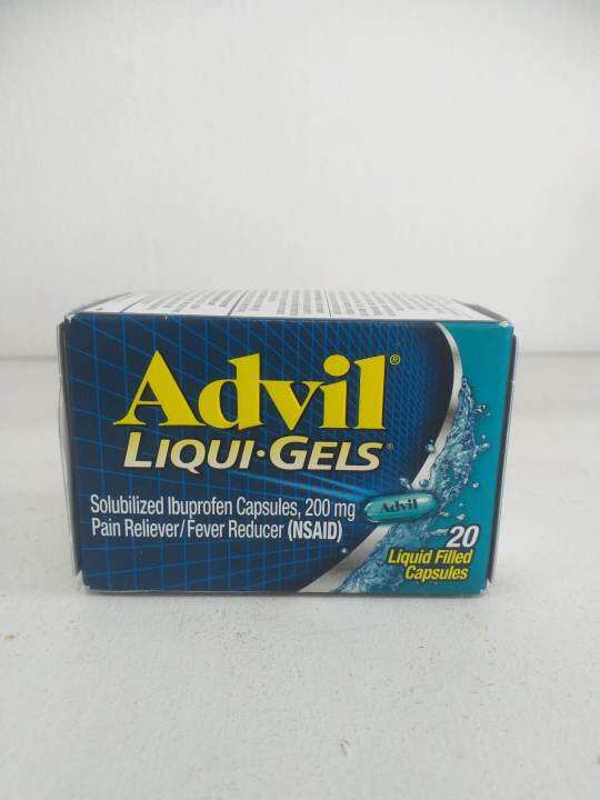 Advil LiquiGels Pain and Headache Reliever Ibuprofen, 200 Mg Liquid