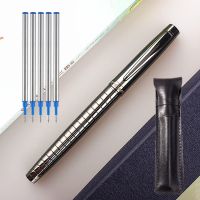 High Quality MONTE MOUNT luxury Gray Cross Line Business office Medium nib Rollerball Pen New Pens